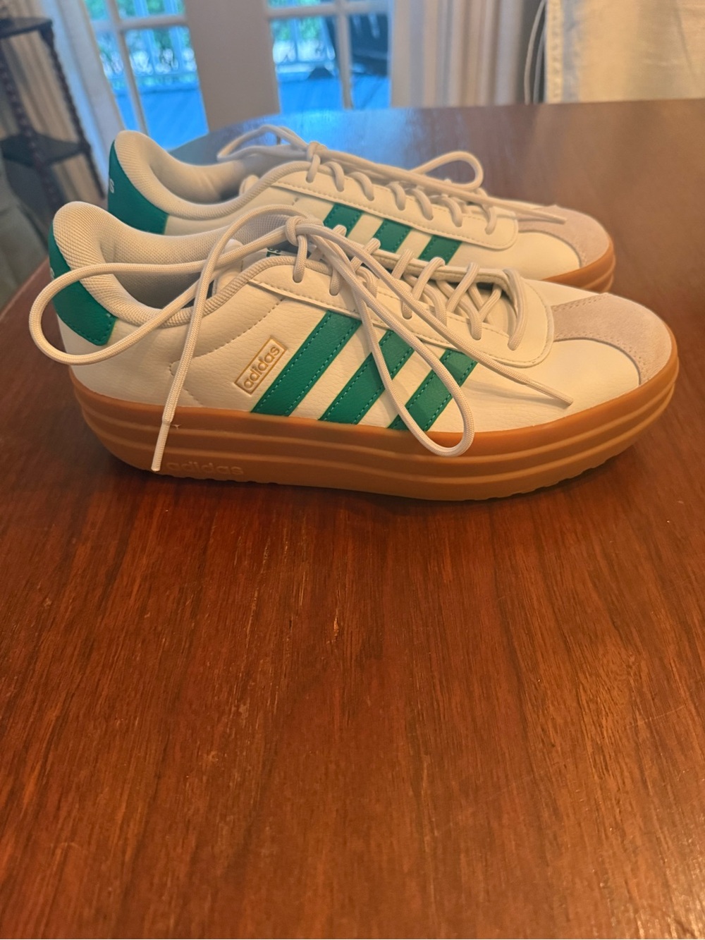 Adidas women’s platform sneakers. Barely worn!